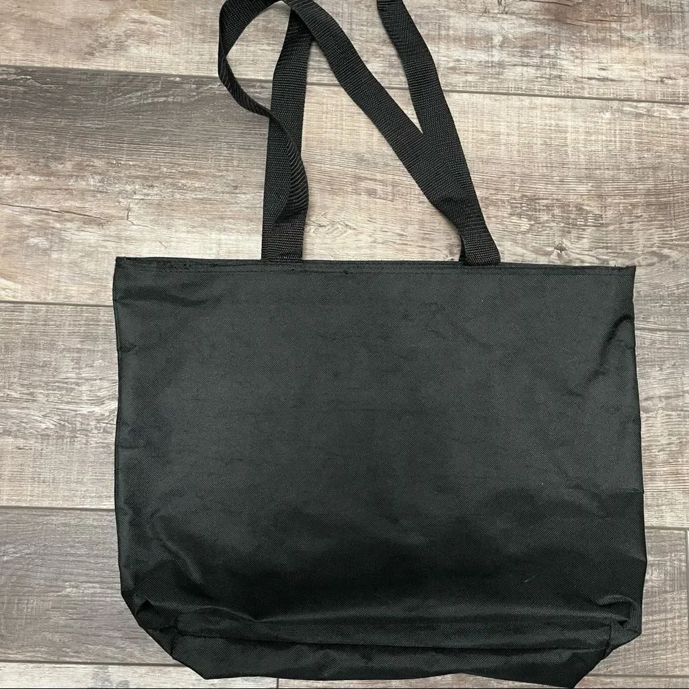 Toppers Bridesmaid Michelle Black Red and White Tote Bag